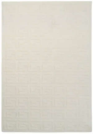 Metro Monogram Cream by Love That Homewares, a Contemporary Rugs for sale on Style Sourcebook