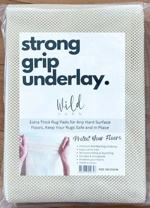 Anti Slip Rug Stop, White PVC, Hard Flooring by Wild Yarn, a Contemporary Rugs for sale on Style Sourcebook