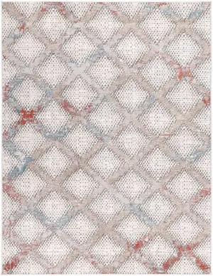 Santiago Diamond Cream Rug by Wild Yarn, a Contemporary Rugs for sale on Style Sourcebook
