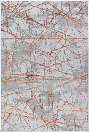 Madison Geometric Rust Rug by Wild Yarn, a Contemporary Rugs for sale on Style Sourcebook