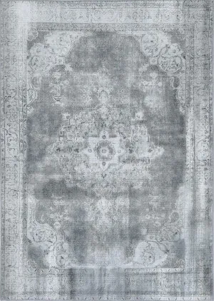 Isin Grey Machine Washable Rug by Wild Yarn, a Contemporary Rugs for sale on Style Sourcebook