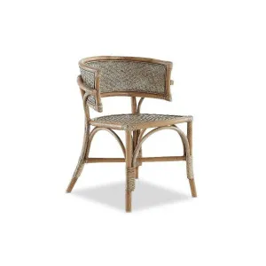 Valencia Rattan Dining Chair -Mud Grey by Wisteria, a Dining Chairs for sale on Style Sourcebook