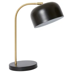 Londyn Metal Desk Lamp, Black by Elme Living, a Desk Lamps for sale on Style Sourcebook
