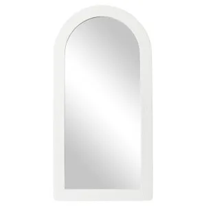 Asherah Magnesia Framed Arch Floor Mirror, 200cm by Elme Living, a Mirrors for sale on Style Sourcebook