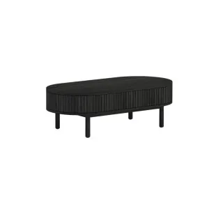 Melita 1.2m Coffee Table - Full Black by Interior Secrets - AfterPay Available by Interior Secrets, a Coffee Table for sale on Style Sourcebook