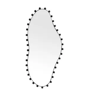 Lyon Wall Mirror Black - 50cm x 104cm by James Lane, a Mirrors for sale on Style Sourcebook