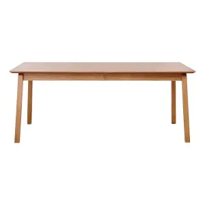 Bari Extension Dining Table 190-290cm in Oak Clear Lacquer by OzDesignFurniture, a Dining Tables for sale on Style Sourcebook