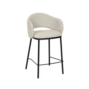 Amelia Black Bar Stool - Clay Grey (Set of 2) by Calibre Furniture, a Dining Chairs for sale on Style Sourcebook
