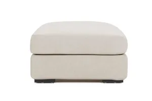 Long Beach Ottoman, Austin Ivory, by Lounge Lovers by Lounge Lovers, a Ottomans for sale on Style Sourcebook