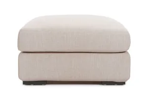 Long Beach Ottoman, Como Natural, by Lounge Lovers by Lounge Lovers, a Ottomans for sale on Style Sourcebook