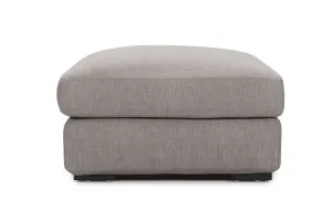 Long Beach Ottoman, Florence Grey, by Lounge Lovers by Lounge Lovers, a Ottomans for sale on Style Sourcebook