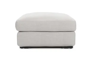 Long Beach Ottoman, Havana Light Grey, by Lounge Lovers by Lounge Lovers, a Ottomans for sale on Style Sourcebook