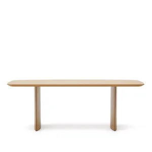 Litto table made from oak veneer, 240 x 100 cm by Kave Home, a Dining Tables for sale on Style Sourcebook