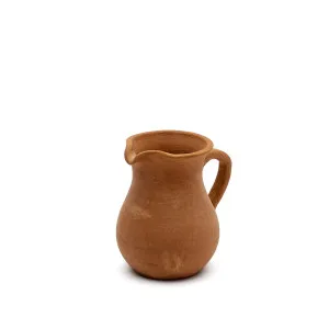 Mercia terracotta vase 18 cm by Kave Home, a Vases & Jars for sale on Style Sourcebook