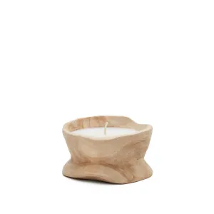 Maelia wooden candle with a natural finish Ø 20 cm by Kave Home, a Candles for sale on Style Sourcebook