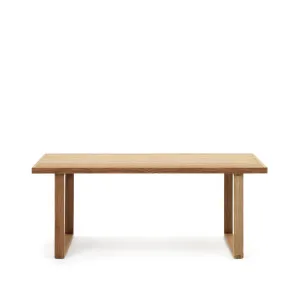 Canadell 100% outdoor solid recycled teak table, 180 x 90 cm by Kave Home, a Tables for sale on Style Sourcebook