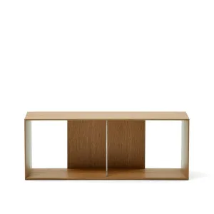 Litto large shelf module in oak veneer, 101 x 38 cm by Kave Home, a Cabinets, Chests for sale on Style Sourcebook