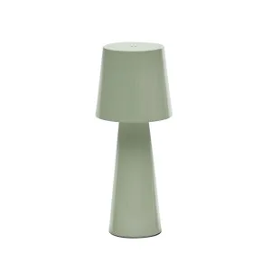 Arenys large table lamp with a turquoise painted finish by Kave Home, a Table & Bedside Lamps for sale on Style Sourcebook