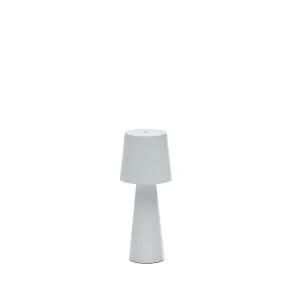 Arenys small table light with a painted white finish by Kave Home, a Table & Bedside Lamps for sale on Style Sourcebook