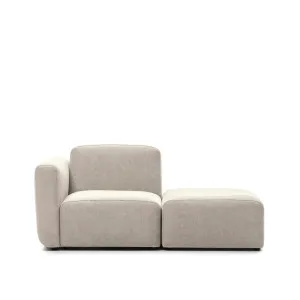 Neom 1 seater modular sofa with back module in beige, 169 cm by Kave Home, a Sofas for sale on Style Sourcebook