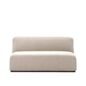 2 seater sofa module in beige, 150 cm by Kave Home, a Sofas for sale on Style Sourcebook