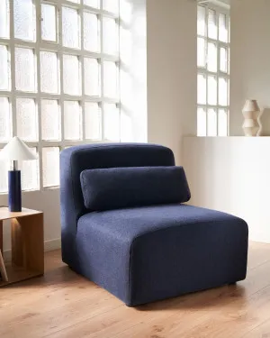 Neom seat module in blue, 75 cm by Kave Home, a Sofas for sale on Style Sourcebook