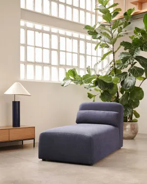 Neom chaise module in blue, 152 x 75 cm by Kave Home, a Sofas for sale on Style Sourcebook
