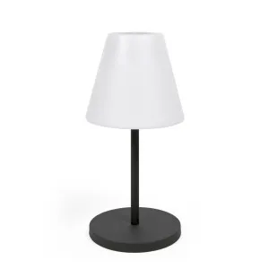 Outdoor Amaray table lamp in steel with black finish by Kave Home, a Outdoor Lighting for sale on Style Sourcebook