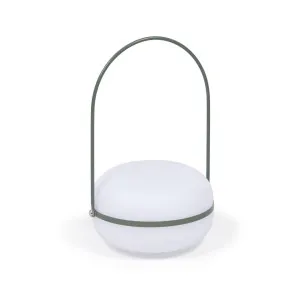 Tea table lamp in polythene and metal with green finish by Kave Home, a Outdoor Lighting for sale on Style Sourcebook