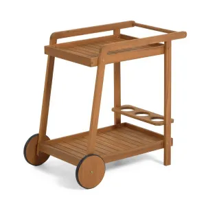 Felisa solid acacia hostess trolley FSC 100% by Kave Home, a Tables for sale on Style Sourcebook