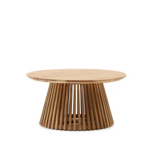 Jeanette Ø 80 cm natural coffee table by Kave Home, a Coffee Table for sale on Style Sourcebook