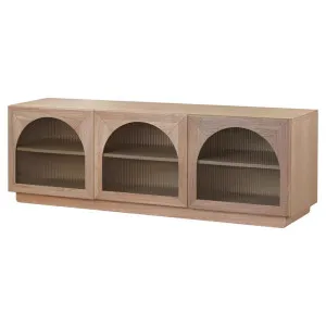 Marvista Wooden 3 Door TV Unit, 180cm, Oak by Woodland Furniture, a Entertainment Units & TV Stands for sale on Style Sourcebook