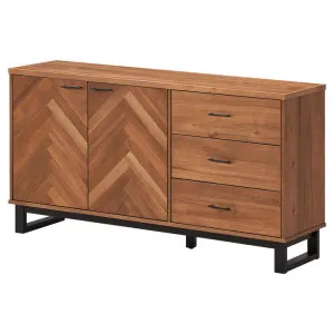 Ellington Wooden 2 Door 3 Drawer Buffet Table, 165cm by Woodland Furniture, a Sideboards, Buffets & Trolleys for sale on Style Sourcebook