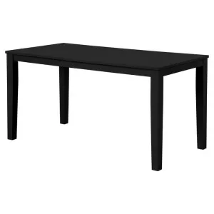 Winford Rubber Wood Timber Bar Table, 180cm, Black by Woodland Furniture, a Bar Tables for sale on Style Sourcebook