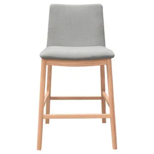 Zephira Fabric Counter Stool, Off White by Woodland Furniture, a Bar Stools for sale on Style Sourcebook