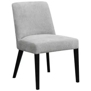 Millorn Fabric Dining Chair, Ice / Black by Woodland Furniture, a Dining Chairs for sale on Style Sourcebook