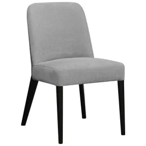 Marilo Fabric Dining Chair, Slate / Black by Woodland Furniture, a Dining Chairs for sale on Style Sourcebook
