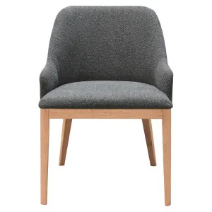 Artevo Fabric Dining Chair, Grey by Woodland Furniture, a Dining Chairs for sale on Style Sourcebook