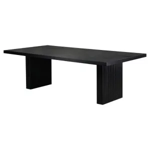 Inspero Wooden Dining Table, 210cm, Black by Woodland Furniture, a Dining Tables for sale on Style Sourcebook