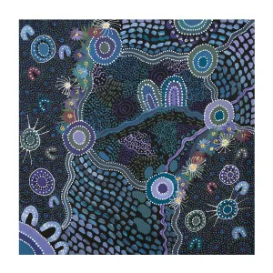 Dad's Place , By Caitlyn Davies-Plummer by Gioia Wall Art, a Aboriginal Art for sale on Style Sourcebook