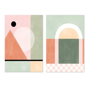Ethereal Angles, Style A & B, Set Of 2 , By Elena Ristova by Gioia Wall Art, a Prints for sale on Style Sourcebook