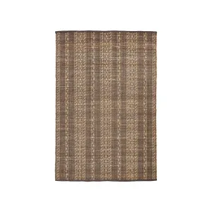 Sinta brown jute Jacquard rug 200 x 300 cm by Kave Home, a Contemporary Rugs for sale on Style Sourcebook