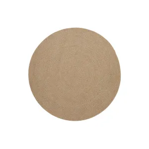 Despas beige round rug made from synthetic fibres Ø 200 cm by Kave Home, a Contemporary Rugs for sale on Style Sourcebook
