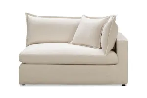 Haven Modular 2 Seat Left Arm, Ivory, by Lounge Lovers by Lounge Lovers, a Sofas for sale on Style Sourcebook