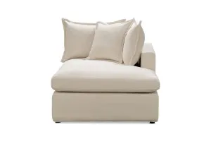 Haven Modular Chaise Right Arm, Ivory, by Lounge Lovers by Lounge Lovers, a Sofas for sale on Style Sourcebook
