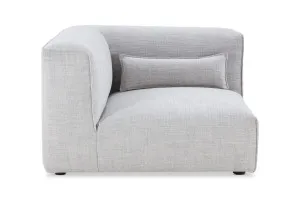 Leon Corner Modular Piece, Grey, by Lounge Lovers by Lounge Lovers, a Sofas for sale on Style Sourcebook