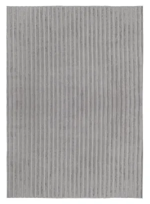 Tonca Grey Striped Washable Shag Rug by Miss Amara, a Shag Rugs for sale on Style Sourcebook