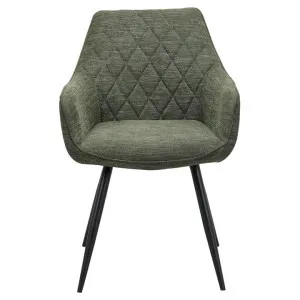 Draycott Fabric Dining Chair, Pistacchio by Viterbo Modern Furniture, a Dining Chairs for sale on Style Sourcebook