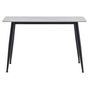Spinea Ceramic Top Console Table, 120cm, Snow White by Viterbo Modern Furniture, a Console Table for sale on Style Sourcebook