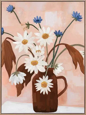 Happiness in a Vase II Canvas Art Print by Urban Road, a Prints for sale on Style Sourcebook